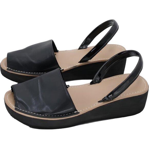 Kenneth Cole Reaction Black Slingback Slide Sandals Women's US 8 - Picture 2 of 6